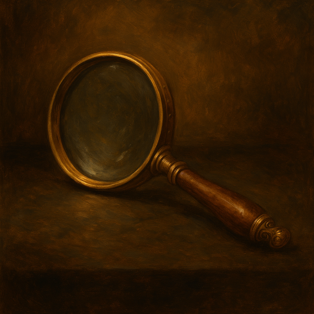 Workbench with scripts, notes, and a lamp